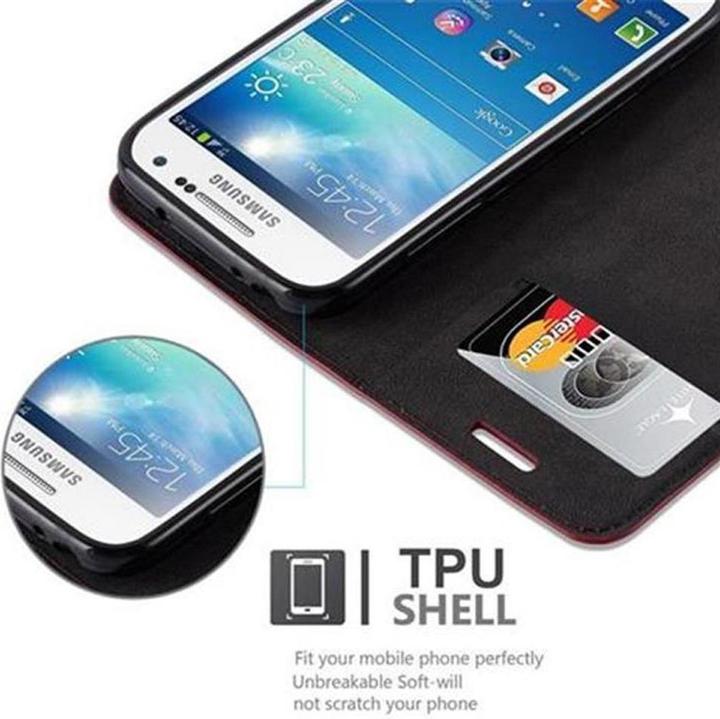 Productafbeelding Cadorabo Boek Onzichtbare Magneethoes (Samsung Galaxy S4 mini)