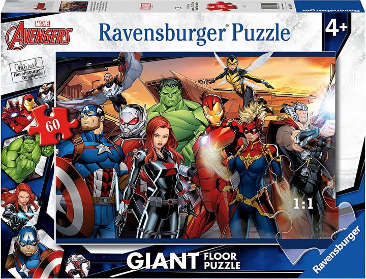 Image du produit Ravensburger Puzzle Avengers Jigsaw 60 pc(s) Comics (60 pièces)