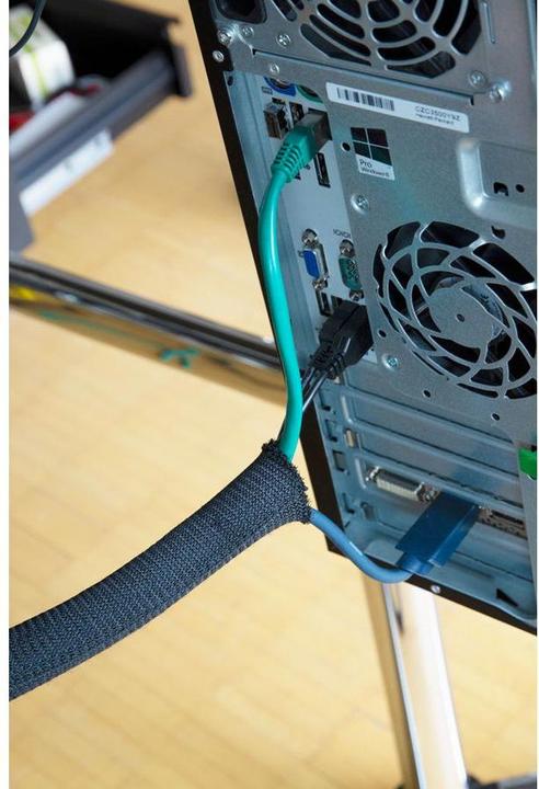 Actual product image Max Hauri Cable Home Self-closing cable sheathing (Cable spiral hose, 200 cm)