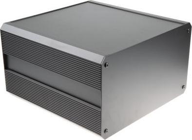 Produktbild Rs Pro Aluminium Kühlkörpergehäuse Schwarz Aussenmass 300 x 300 x 175mm IP 40 (Gehäuse)
