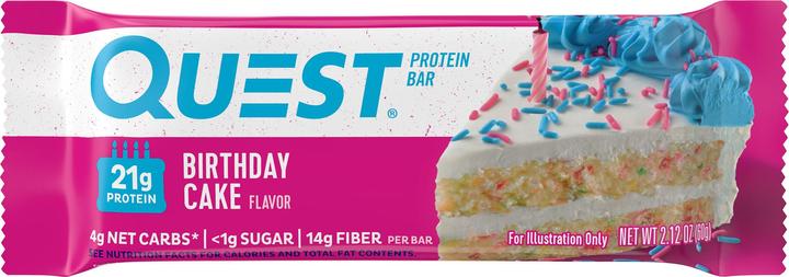 Immagine prodotto Quest Nutrition Bar (Torta di compleanno, 1 pz., 720 g)