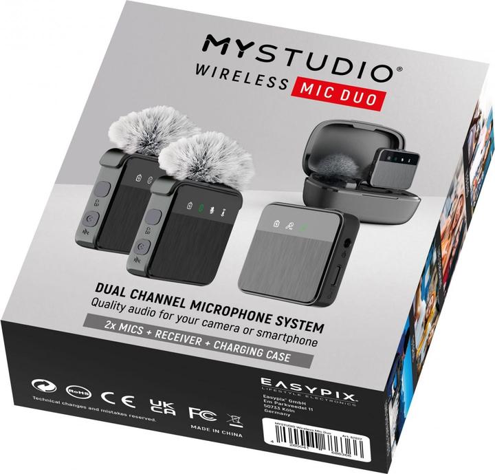 Immagine prodotto Easypix Mic Duo senza fili MyStudio