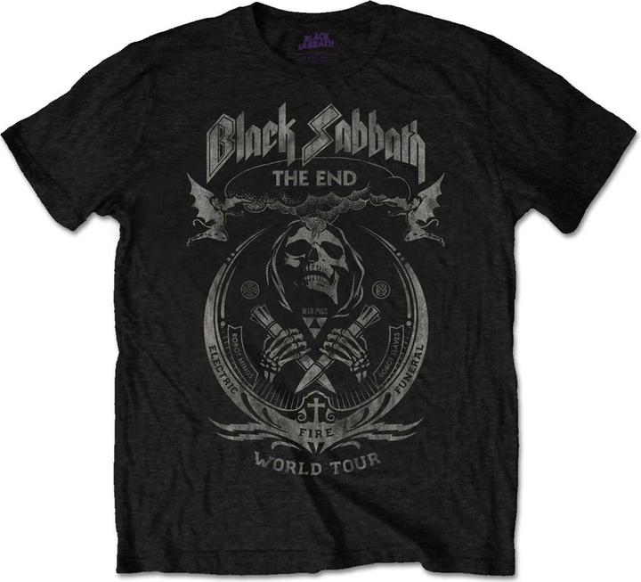 Black Sabbath The End Mushroom Cloud Mens