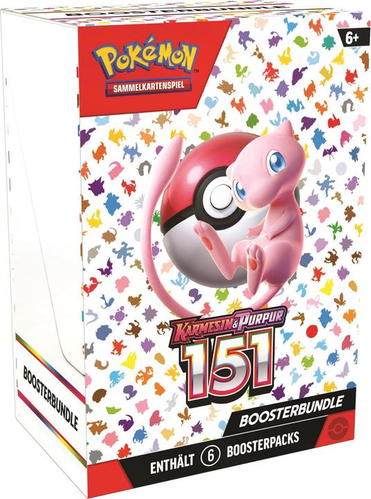 Actual product image Pokémon SV03.5 - Booster Bundle (German, Booster display)