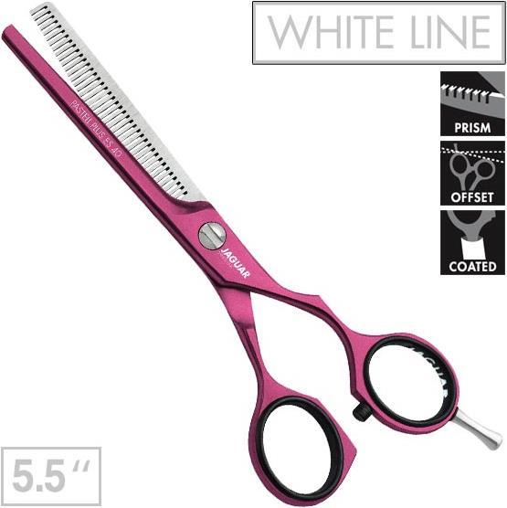 Produktbild Jaguar White Line Modellierschere Pastell Plus Offset ES 40 (13.97 cm)