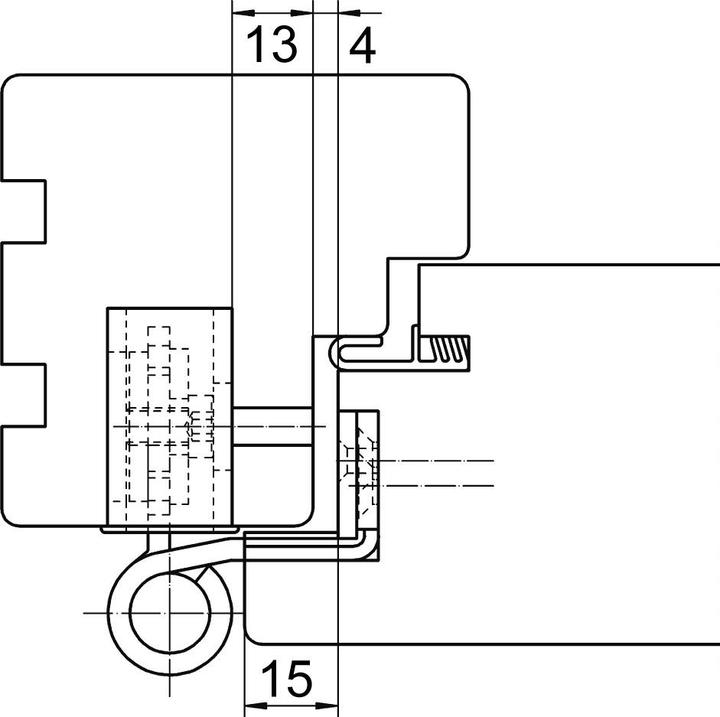 Actual product image Simonswerk Front door hinges BAKA Protect 4010 3D and 3D FD
