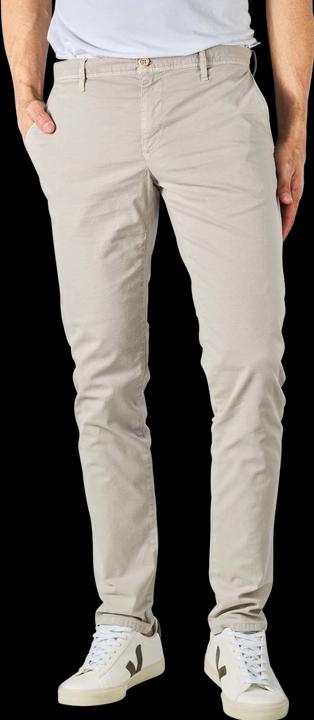 Alberto Rob Pants Slim DS Light Structure light grey