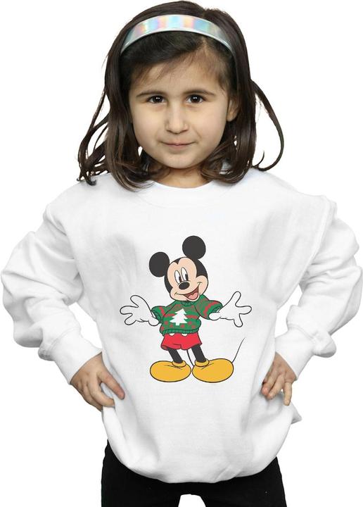 Immagine prodotto Disney Mickey Mouse Christmas Jumper Stroke Felpa Ragazze (116)
