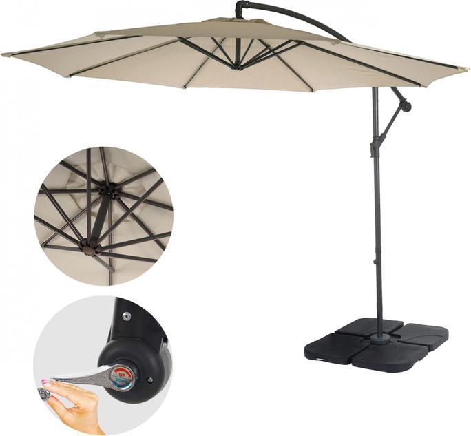 Image du produit Swisshandel24 Parapluie semi-professionnel, protection solaire, 3m - 10332 (3.60 m)
