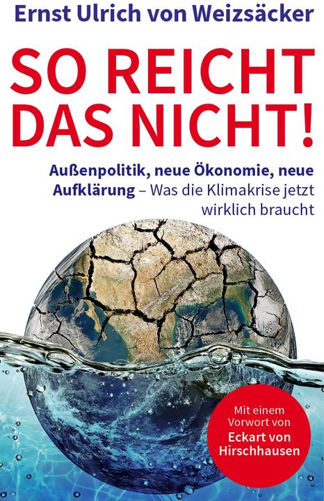 Actual product image So reicht das nicht (German, Ernst Ulrich von Weizsäcker, 2022)