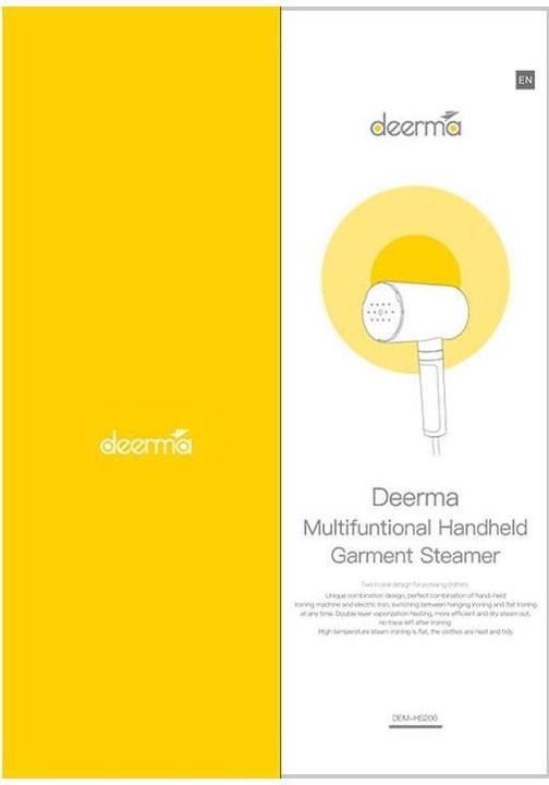 Actual product image Deerma Multifunctional Garment Steamer HS200 (1100 W, 19 g/min)