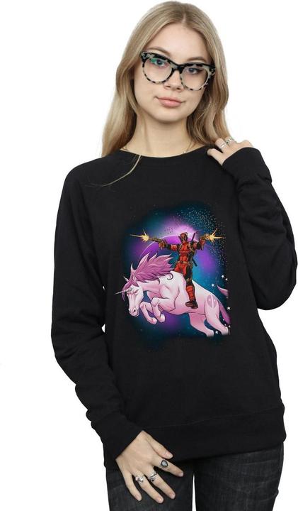 Image du produit - Sweat DEADPOOL SPACE UNICORN BOYFRIEND FIT - Femme (S)