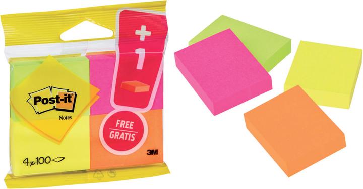 Immagine prodotto Post-it Note adesive 3 + 1 (38 x 51 mm)