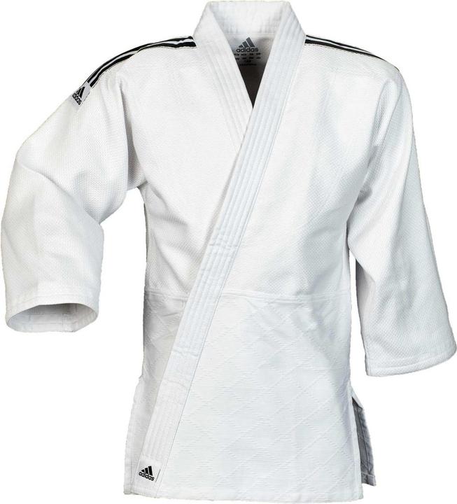 Produktbild adidas Judo-Anzug "Training" weiss/schwarze Streifen, J500 (140)