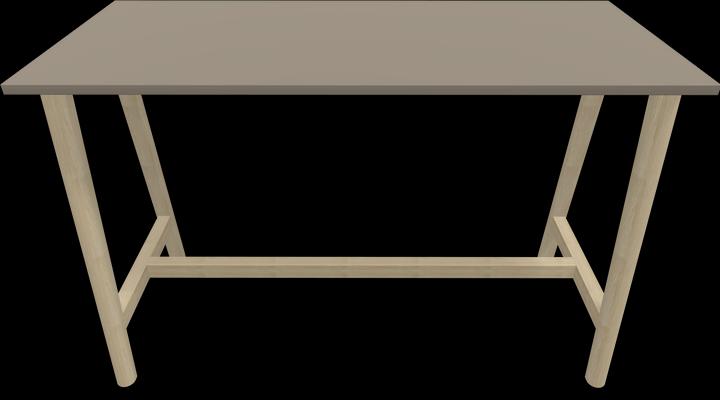 Actual product image Narbutas Nova Wood high table (160 x 70 x 105 cm)