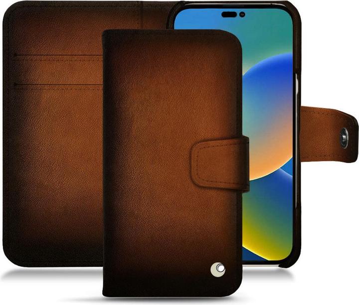 Produktbild Noreve Lederschutzhülle Wallet (Apple iPhone 14)