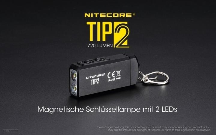 Actual product image Nitecore TIP 2 - 720 lumen (6.20 cm, 720 lm)