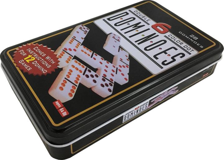 Produktbild NoName Double 6 Domino In Dose (Englisch)