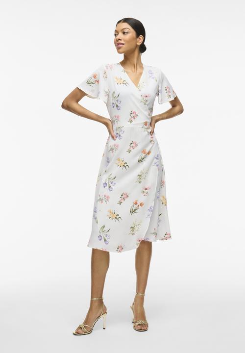Actual product image Vila Kurzärmeliges Wickelkleid (38)