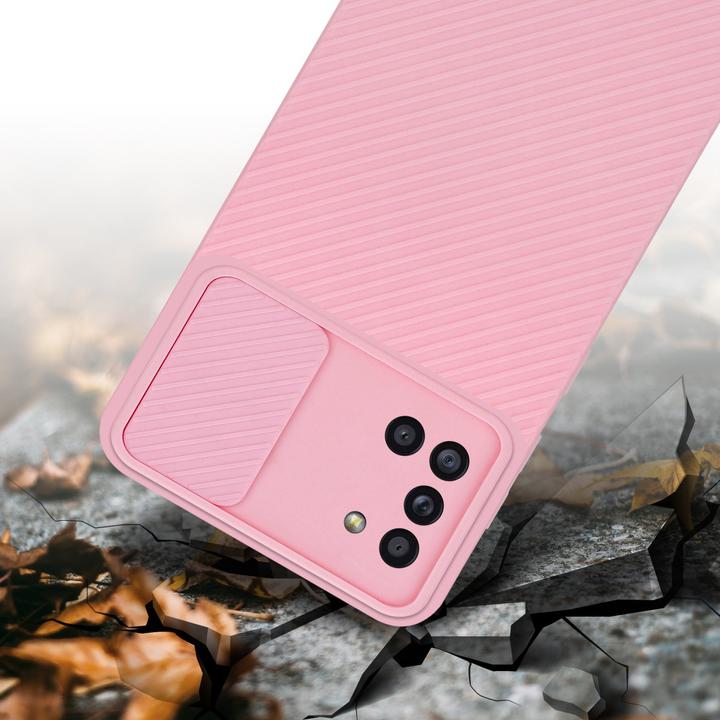 Immagine prodotto Cadorabo Custodia per Samsung Galaxy A31 in TPU con protezione per la fotocamera LM009 Style (Samsung Galaxy A31)