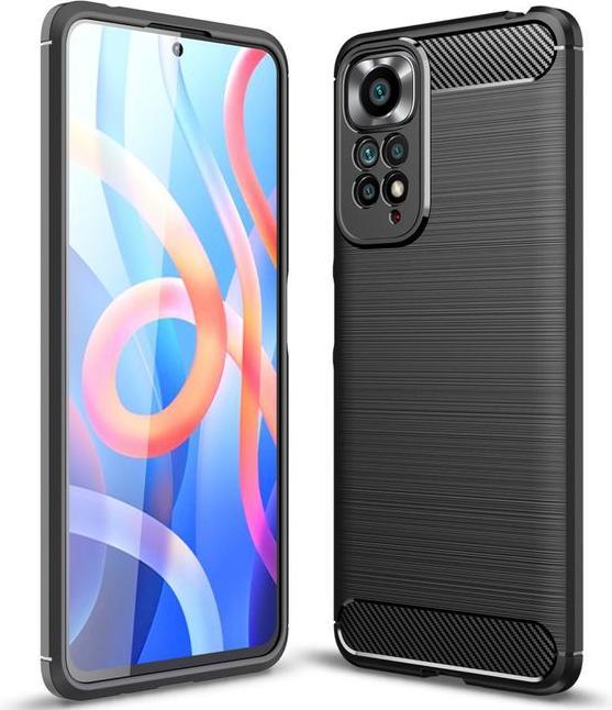 Productafbeelding MU Style Koolstofvezel TPU Softcase serie (Xiaomi Redmi Note 11S, Xiaomi Redmi Note 11)
