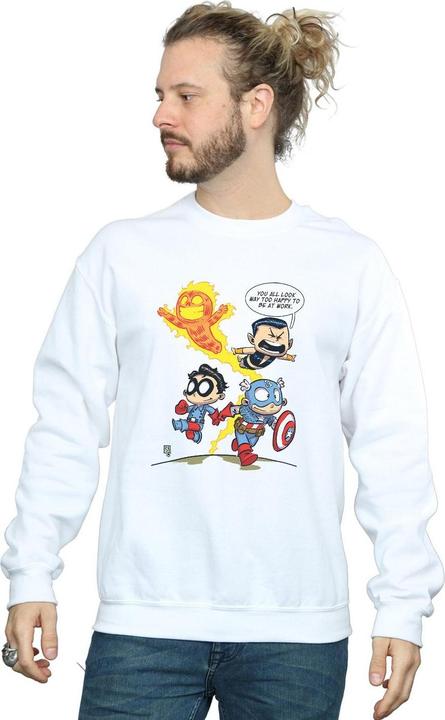 Produktbild Avengers Invaders Cartoon Sweatshirt (M)