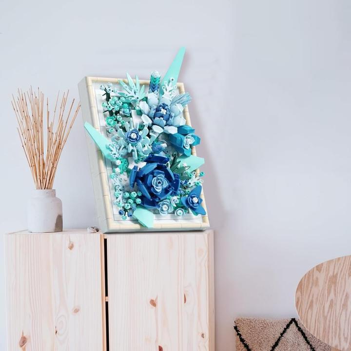 Actual product image Mgp Blumen Rosenblüten mit Bilderrahmen