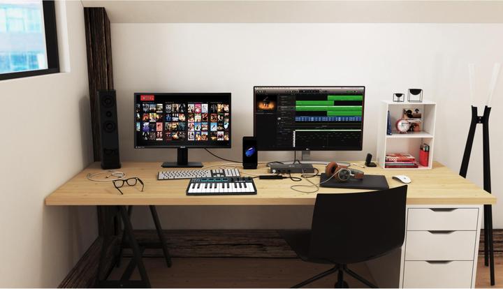 Produktbild i-tec USB 3.0 / USB-C Dual 4K Dock (USB-C, 6 Ports)