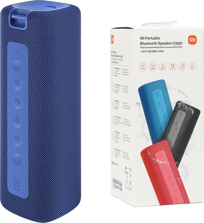 Actual product image Xiaomi Portable Stereo Speaker (13 h, Rechargeable battery operated)