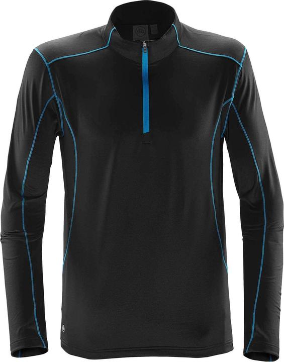 Leuchtend Blau, Schwarz