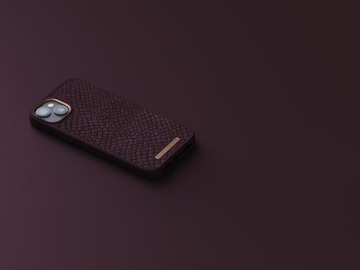 Actual product image Njord Salm.Leather Magsafe Case (Apple iPhone 14 Plus)