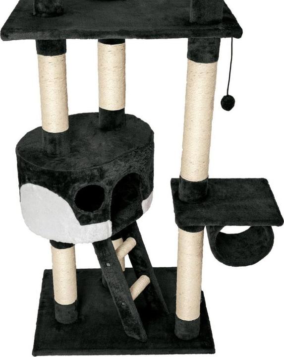 Immagine prodotto tectake Albero del gatto Hansi (260 cm, Bianco, Nero)