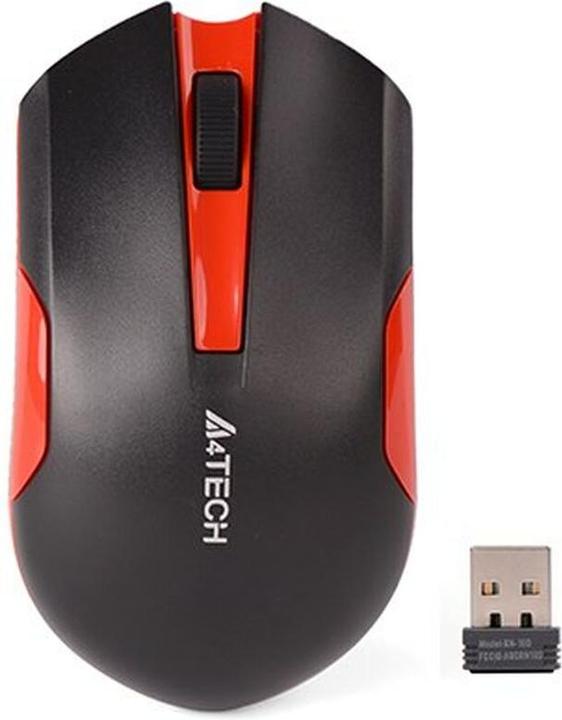 A4Tech A4 TECH V-TRACK G3-200N-1 A4TMYS46038 souris optique (optique, 1000 DPI, couleur noire) (Sans fil)