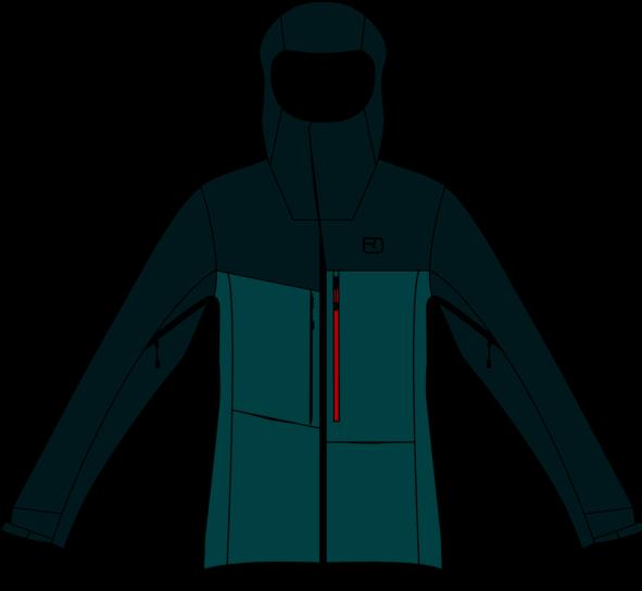 Produktbild Ortovox Ravine Shell Jacket W (L)