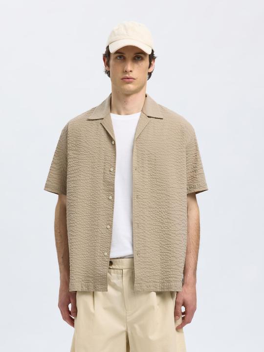 Produktbild Selected Homme Seersucker Kurzarmhemd (S)