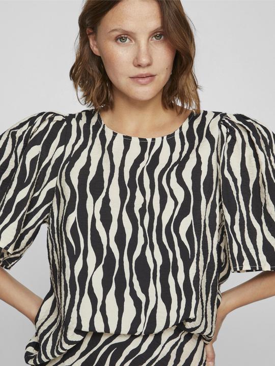 Actual product image Vila Patterned top with short sleeves (40)