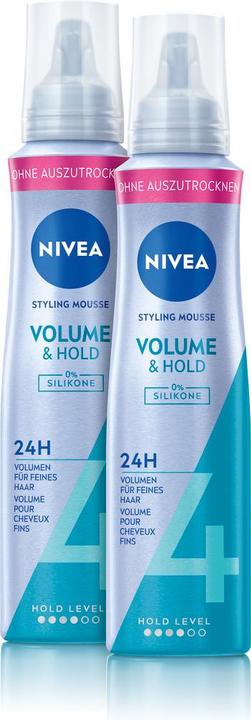 NIVEA Volumen Pflege Schaumfestiger DUO (300 ml, Volumenschaum)