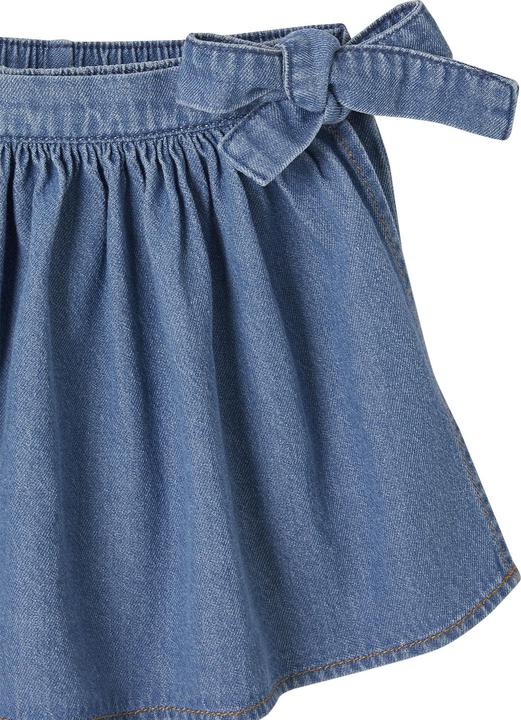 Produktbild Vertbaudet Mädchen Skort aus leichtem Denim (92)