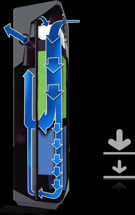 Actual product image Juwel Aquarium Bioflow Super (120 l, Internal filters, Fresh water, Sea water)