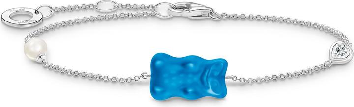 Immagine prodotto Thomas Sabo Bracciale (19 cm, Perle coltivate d'acqua dolce, Cristallo, Argento 925, Zirconia)