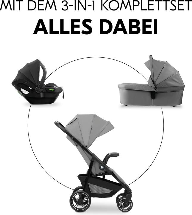Immagine prodotto Hauck Shop N Care Trio Set Grey