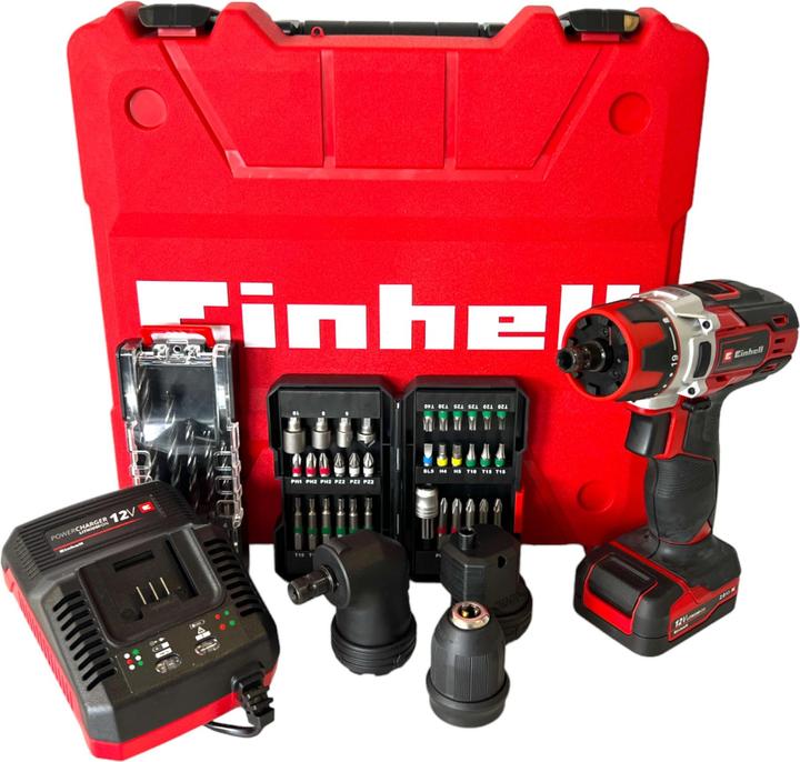 Actual product image Einhell TE-CD 12/1 3X-Li +39 (Rechargeable battery operated)
