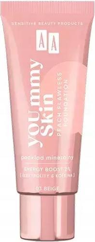 Image du produit Oceanic Fond de teint AA Yoummy Skin Peach Flawless podkład mineralny dodający blasku 03 Beige 30ml (03 Beige)