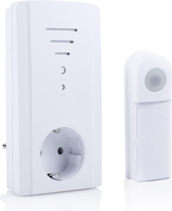 Actual product image Byron Wireless Plug-in Doorbell Set B421E