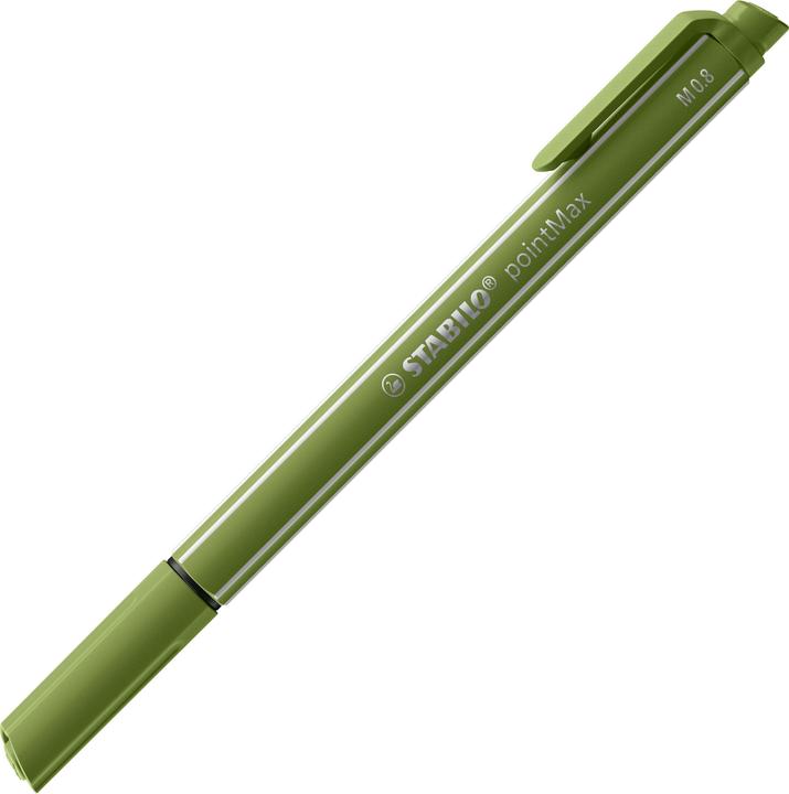Produktbild STABILO pointMax Filzschreiber (Moosgrün, 1 x)