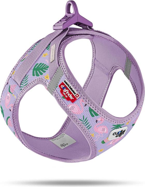 Image du produit Curli Harnais Vest Air-Mesh XS, Lavande-Flamingo, SE 2023 (XS, Chien)
