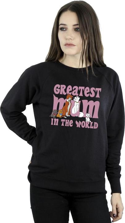 Actual product image Disney Womens/Ladies The Aristocats Greatest Mum Sweatshirt (M)
