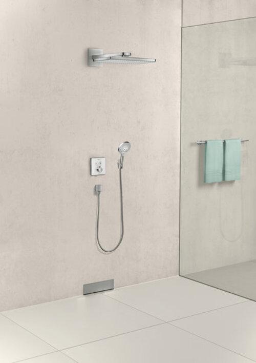 Image du produit hansgrohe HG Douche de tête Rainmaker Select 460 1jet avec bras de douche blanc/chrome (1 Types de jets, 19 l/min)