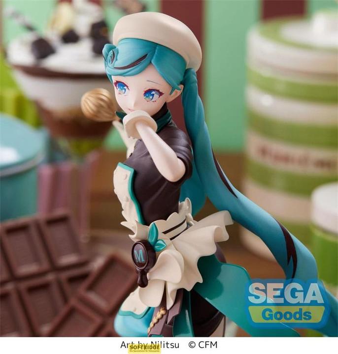 Produktbild Sega Goods Hatsune Miku Series Luminasta PVC Statue Hatsune Miku - Bitter Patissier (re-run) 21 cm