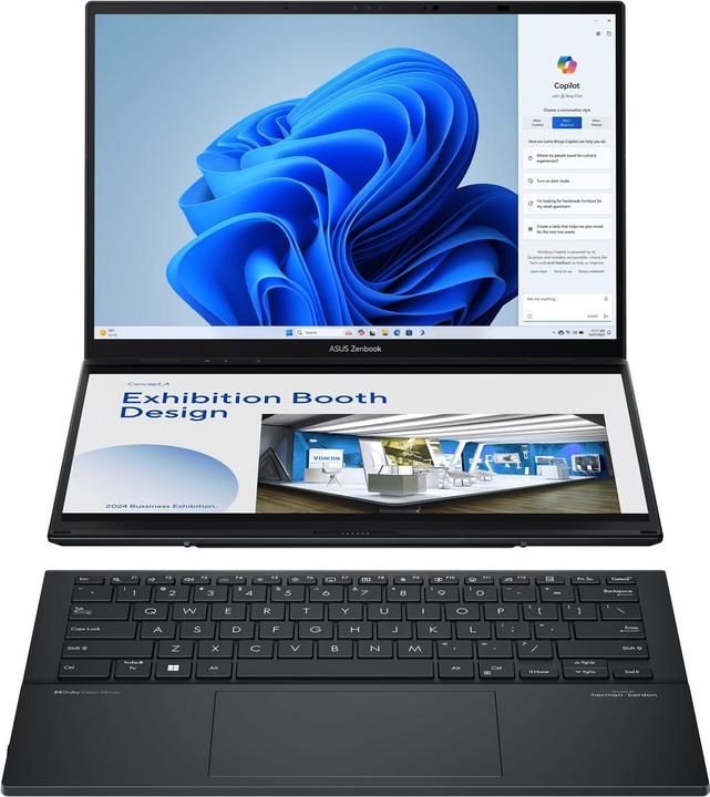 ASUS Zenbook Duo OLED (14", Intel Core Ultra 9 185H, 32 GB, 1000 GB, DE)
